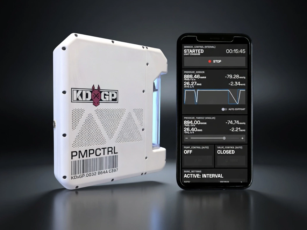 PMPCTRL - DIY WiFi Electric Vacuum Pump by KDxGP